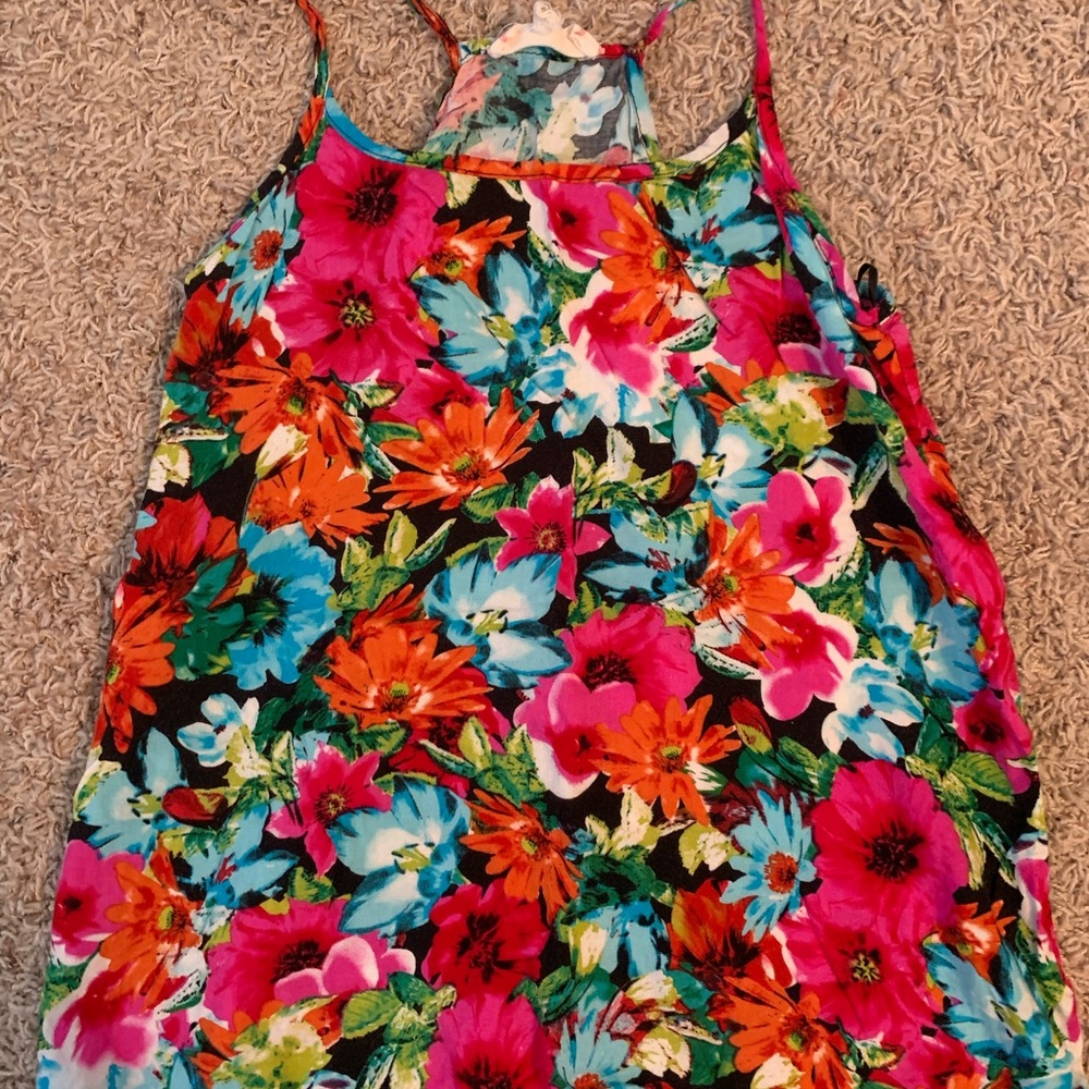 Floral tank top